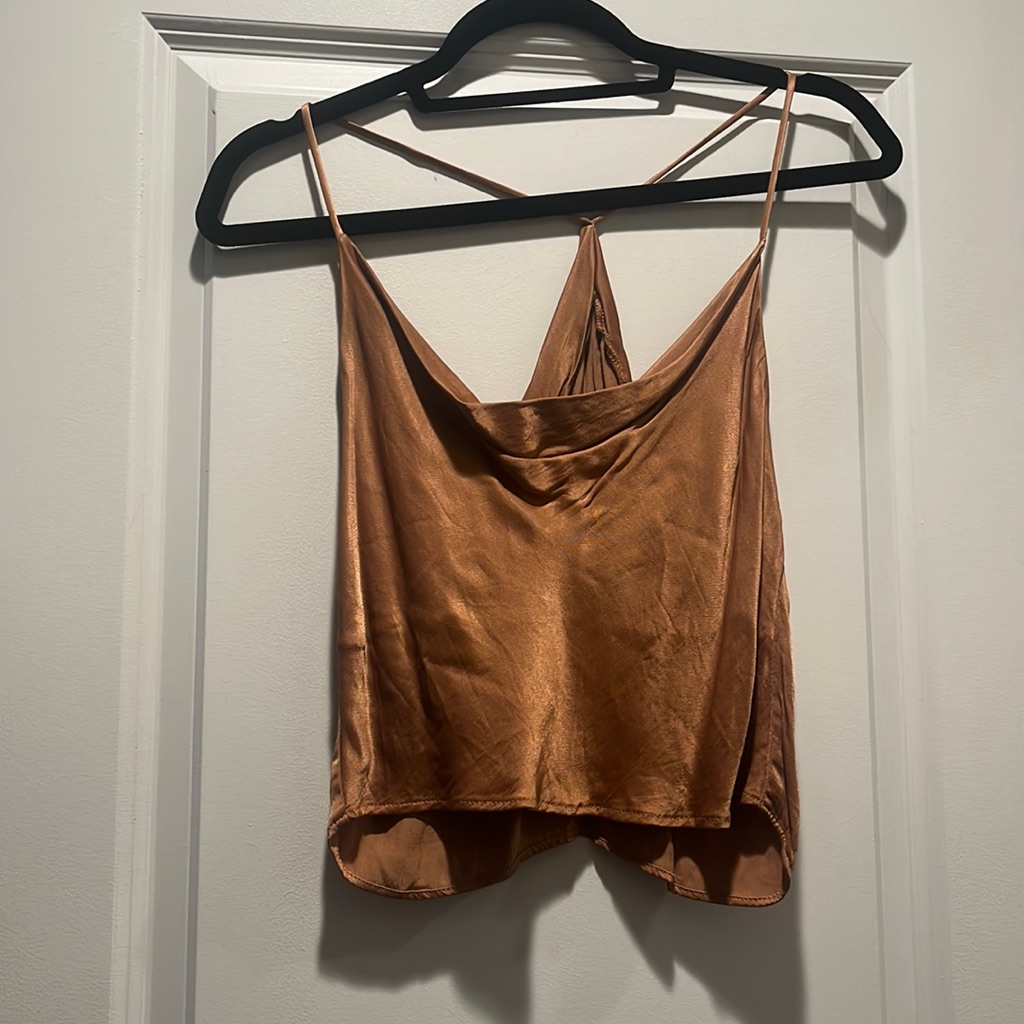Zara Cowl Neck Top